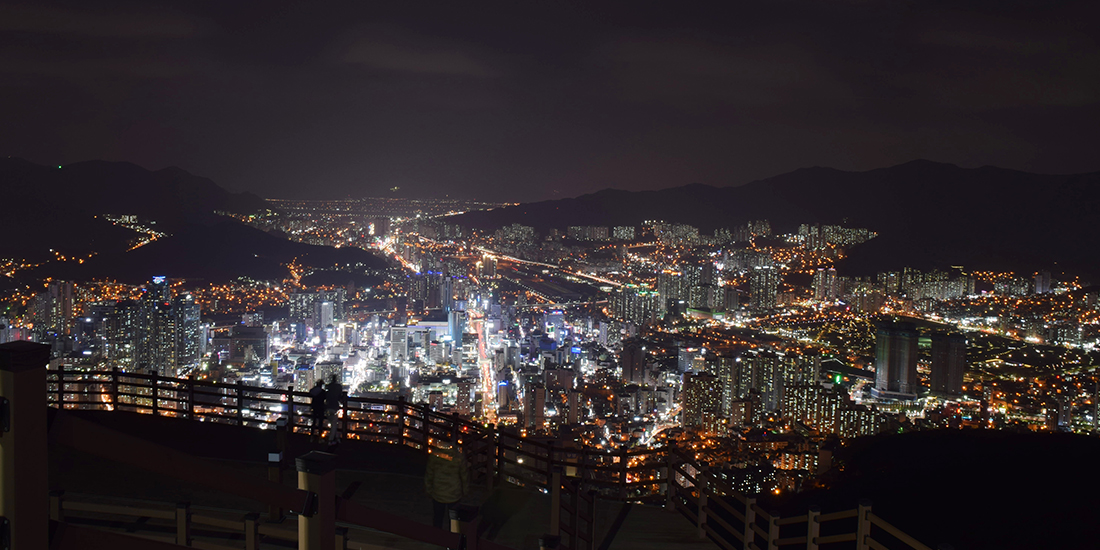황령산 야경