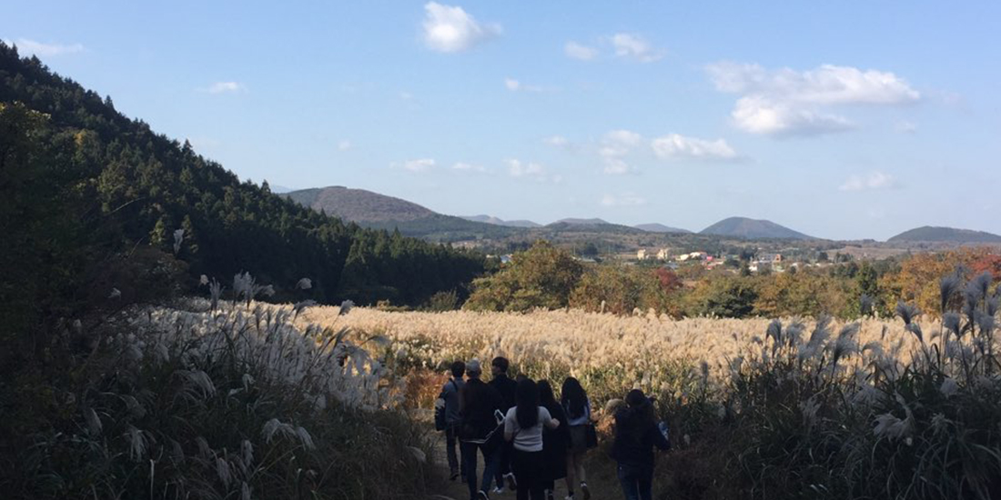 제주 거문오름 전경