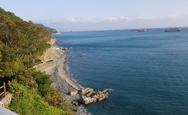 흰여울 마을 주변 해안경관