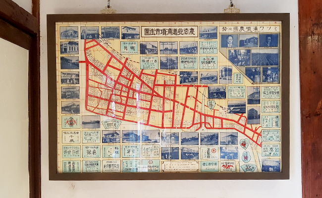 1929년 포항시 지도