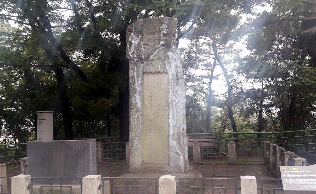 천장군 기념비