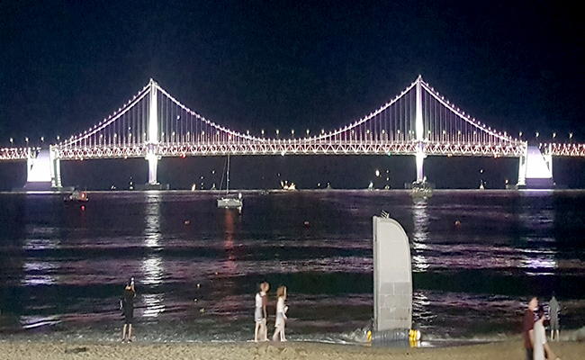 광안리 해수욕장의 바다축제