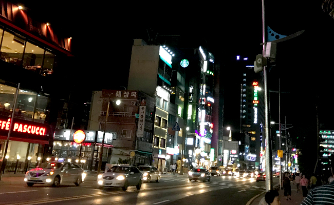 광안리해수욕장거리 모습 2