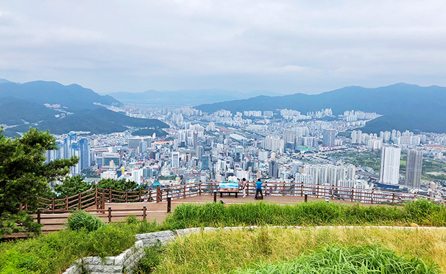 황령산 봉수대 전망 1