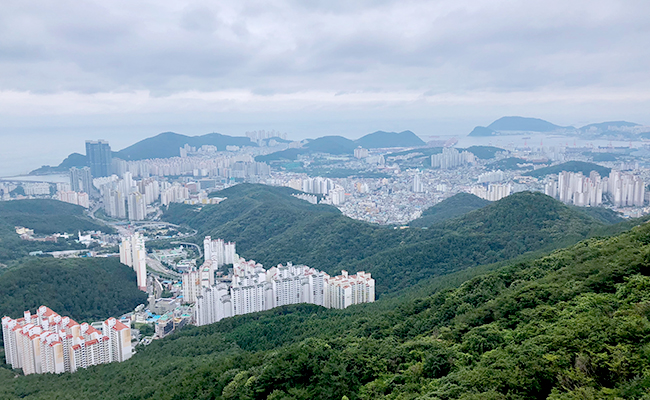 황령산 봉수대 전망 2