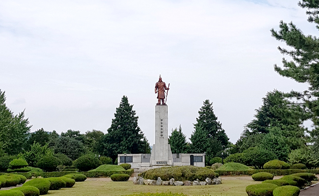 여수 자산공원전경