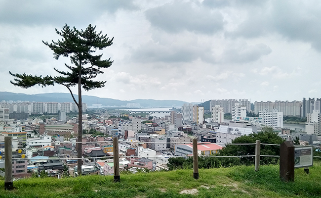 [사진 9] 요산대에서 바라본 울산 전경 