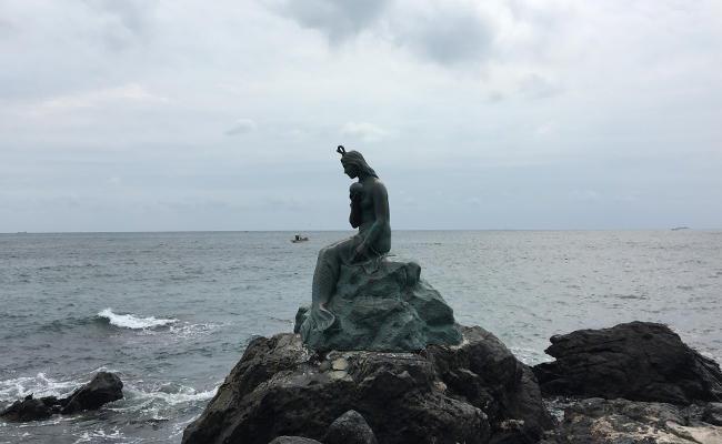 동백섬 인어동상 황옥공주 전설