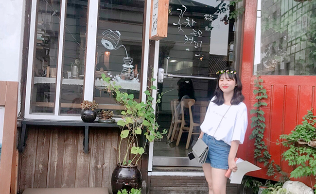 일본풍의 카페
