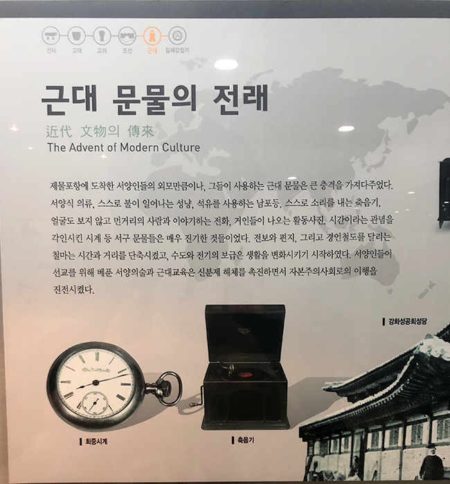 근대 문물의 전래