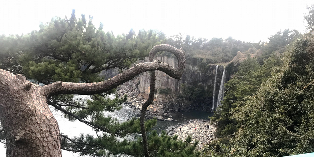 정방폭포 대표사진