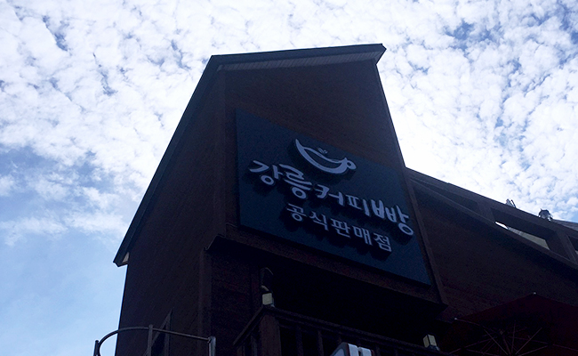 커피가 유명한 강릉