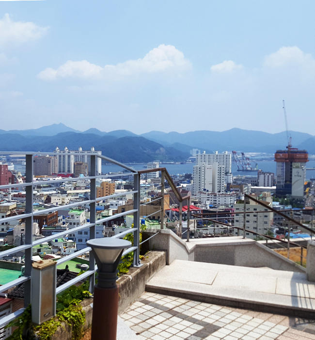 미술관에서 보이는 탁트인 정경 1