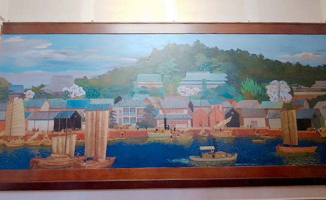춘범루의 풍경을 담은 그림