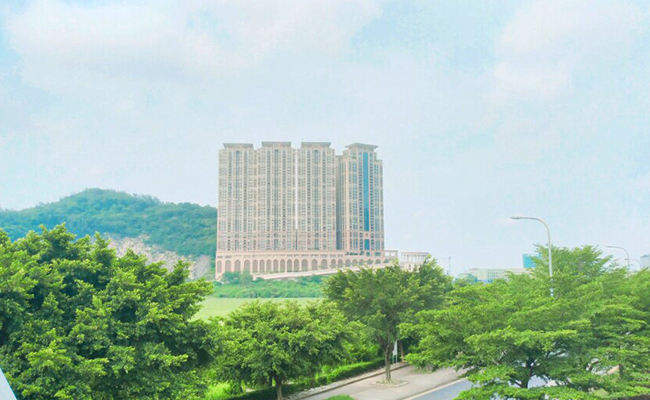 마카오 타이파 빌리지에서 반대편