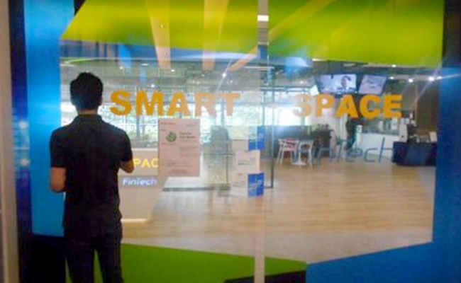 Cyberport의 co-working space