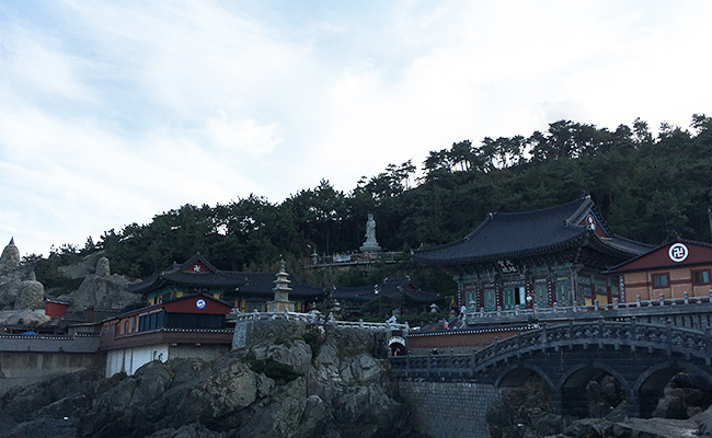 해동용궁사의 전경