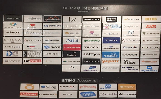 Sup46에 가입되어 있는 스타트업 기업들