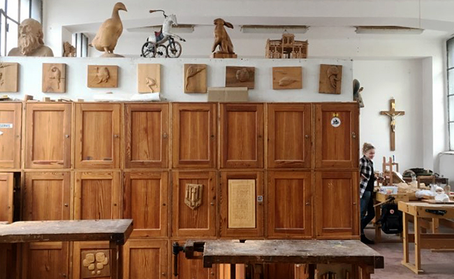 Wood carving 실습실 