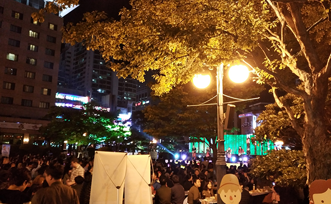 허심청 공연