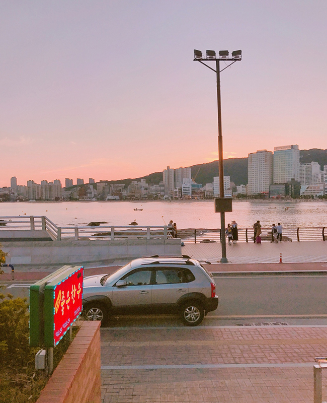 광안리 일몰