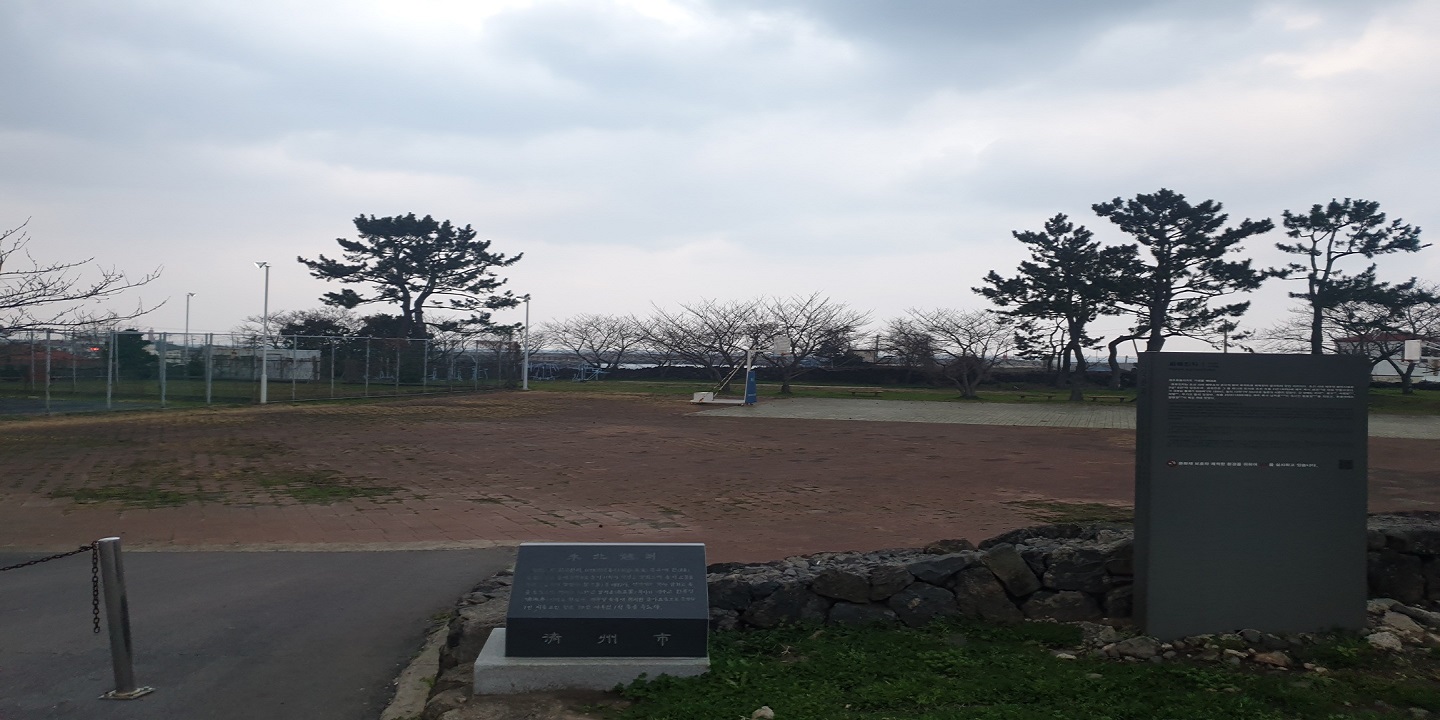 ▲화북진의 옛 흔적을 볼 수는 없었다.
