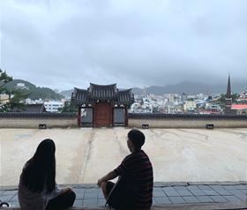 세병관에서 바라본 전망 (2020년 8월 촬영)