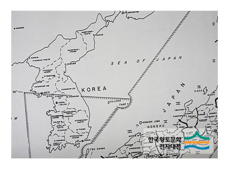 연합국 최고 사령부 관할 지도