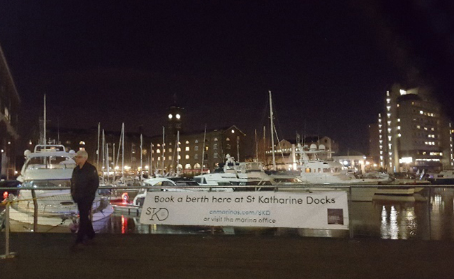 런던 St. Katharine docks 전경
